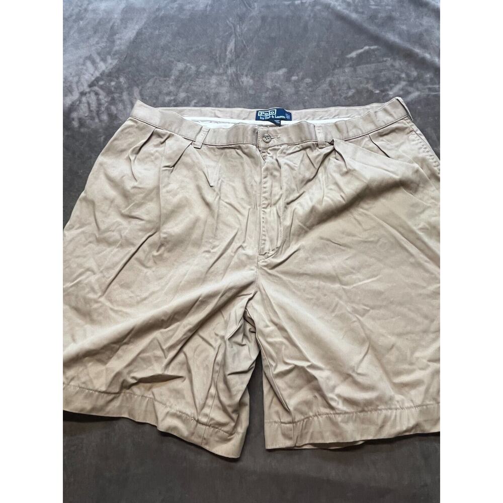 Polo Ralph Lauren Shorts Mens 40 Tyler Sport Khaki Cotton